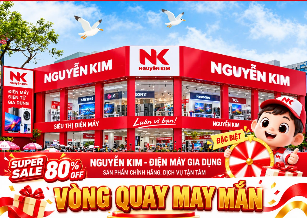 Nguyễn Kim - Siêu Thị Điện Máy - Vòng Quay May Mắn